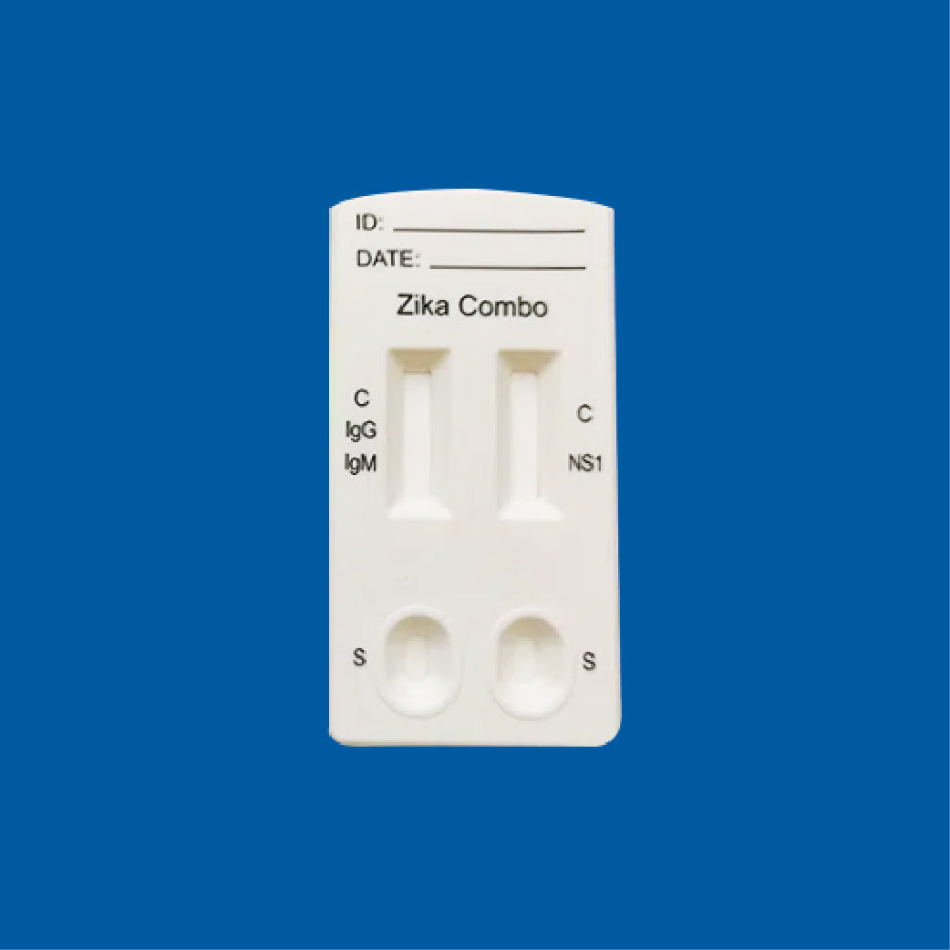 Prueba rápida de Zika NS1, IgG e IgM