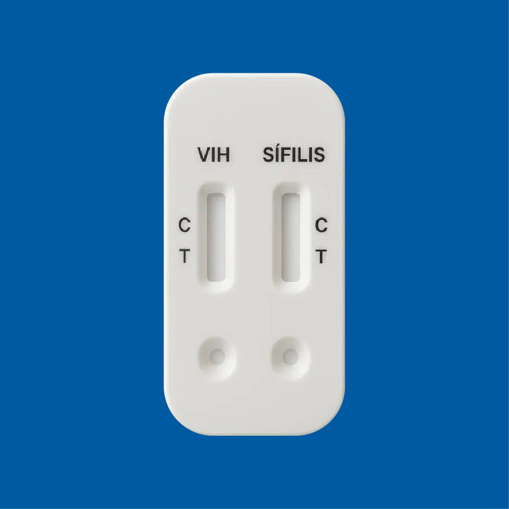 Prueba rápida de VIH + Sífilis (combo)