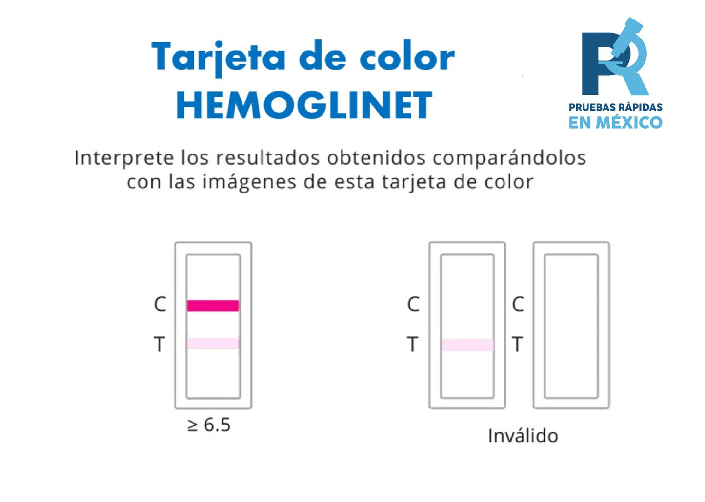Prueba rápida de Hemoglobina HbA1c Cualitativa