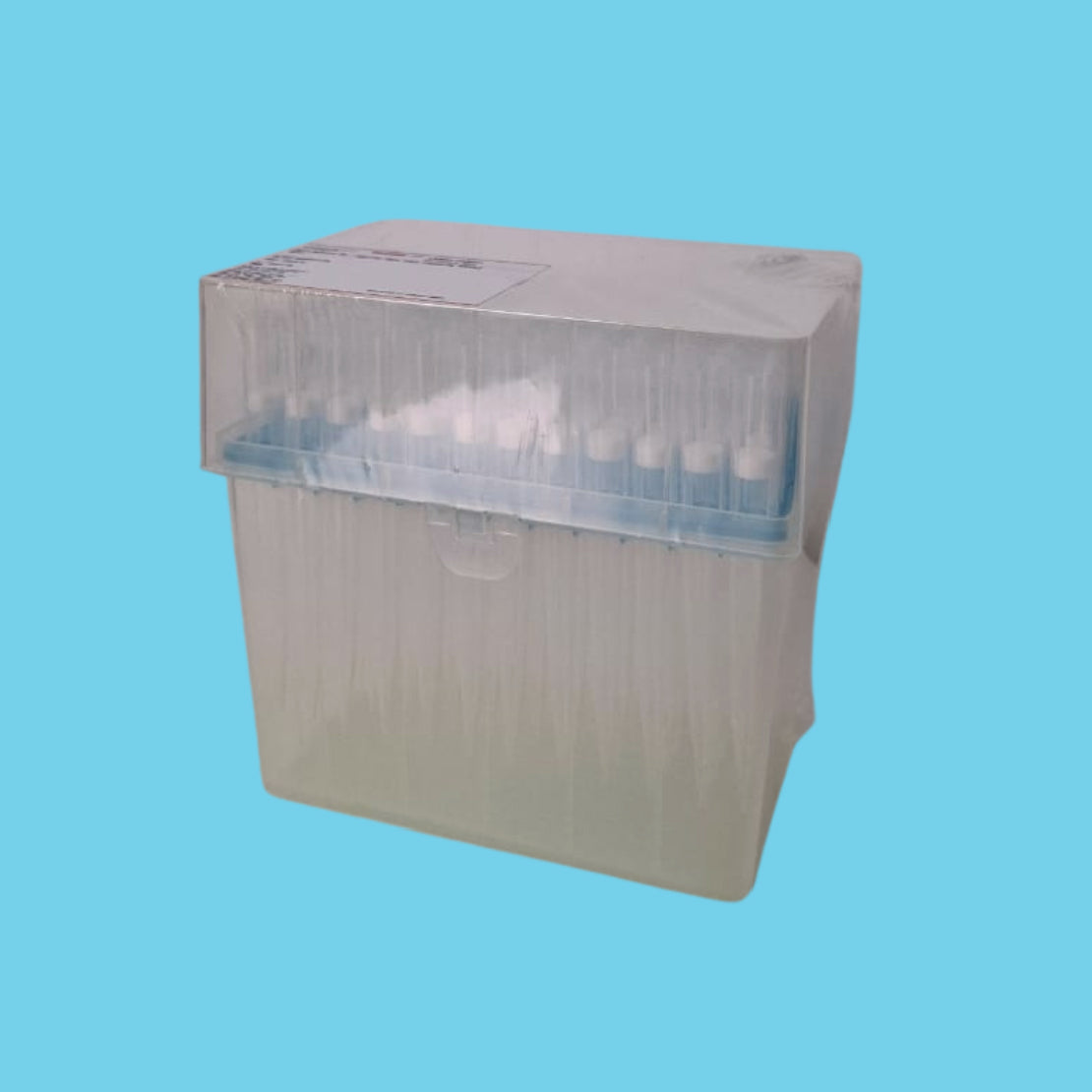 Caja con puntas para pipetas 96 pzas de 100-1000uL
