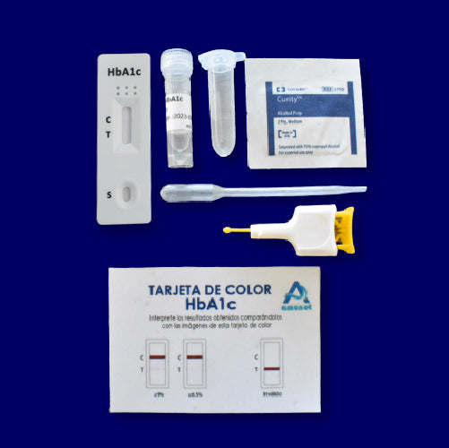 Prueba Rápida De Hemoglobina Glicosilada Hba1c Pruebasrapidasenmexico 2510