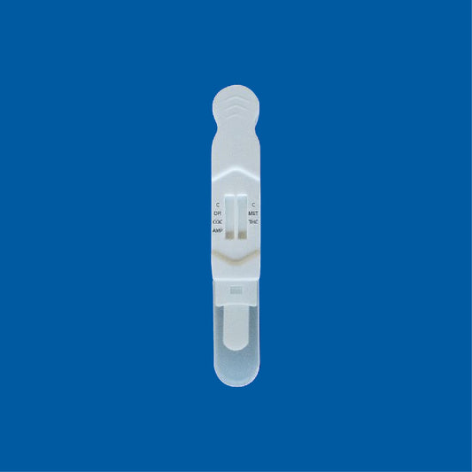 Prueba de antidoping 5 parámetros (THC, COC, AMP, MET y OPI) en saliva