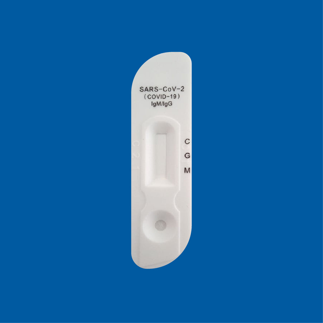 Prueba rápida para COVID19 presencia de anticuerpos IgG e IgM